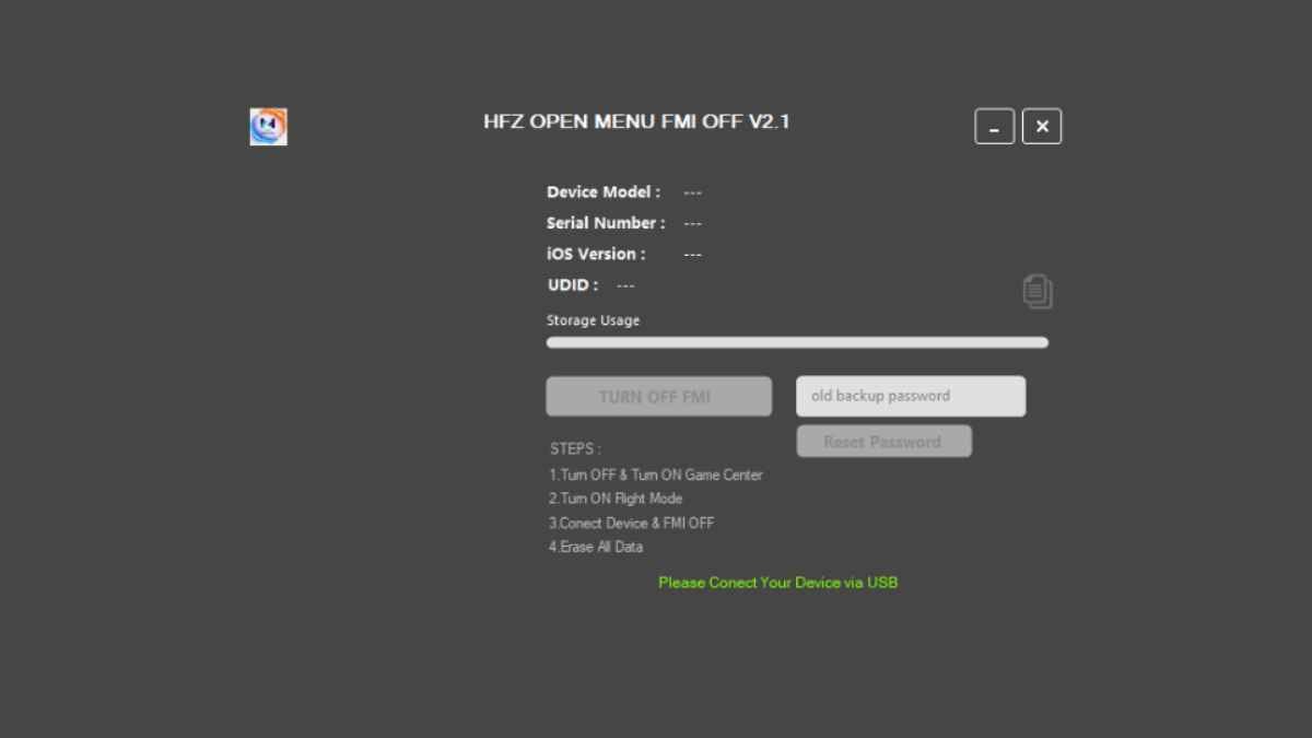 HFZ Open Menu FMI OFF v2.1