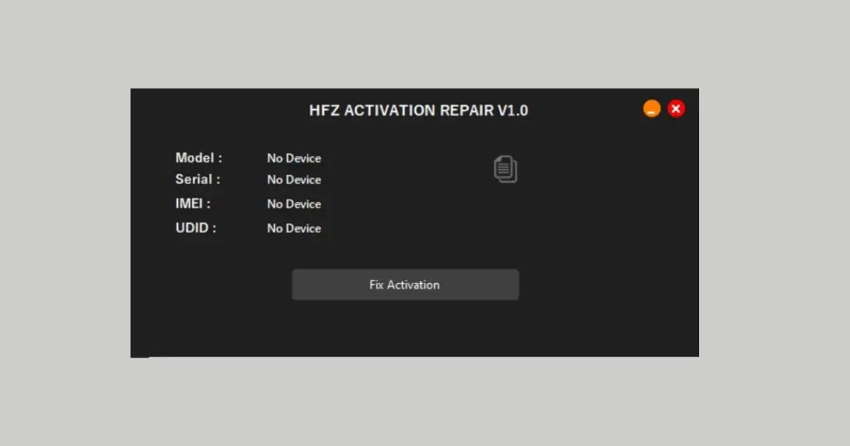 HFZ Activation Repair V1