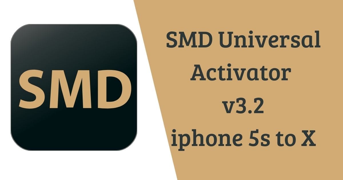 SMD Universal Activator v3.2