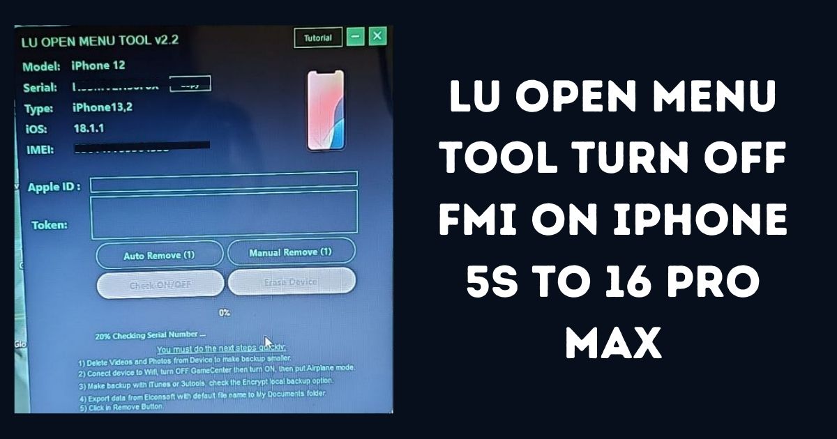 LU Open Menu Tool