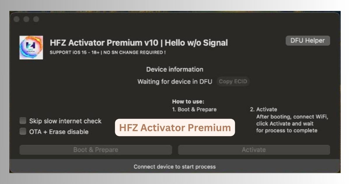 HFZ Activator Premium
