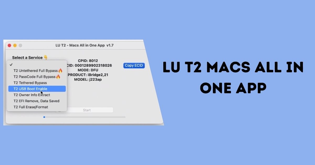 LU T2 Macs All in One App