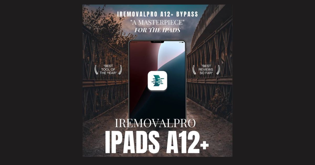 iRemoval PRO IPADS A12+ – iCloud Bypass for iPad A12+