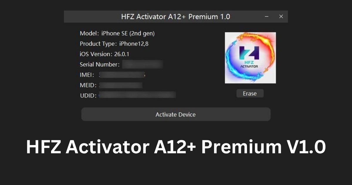 HFZ Activator A12+ Premium