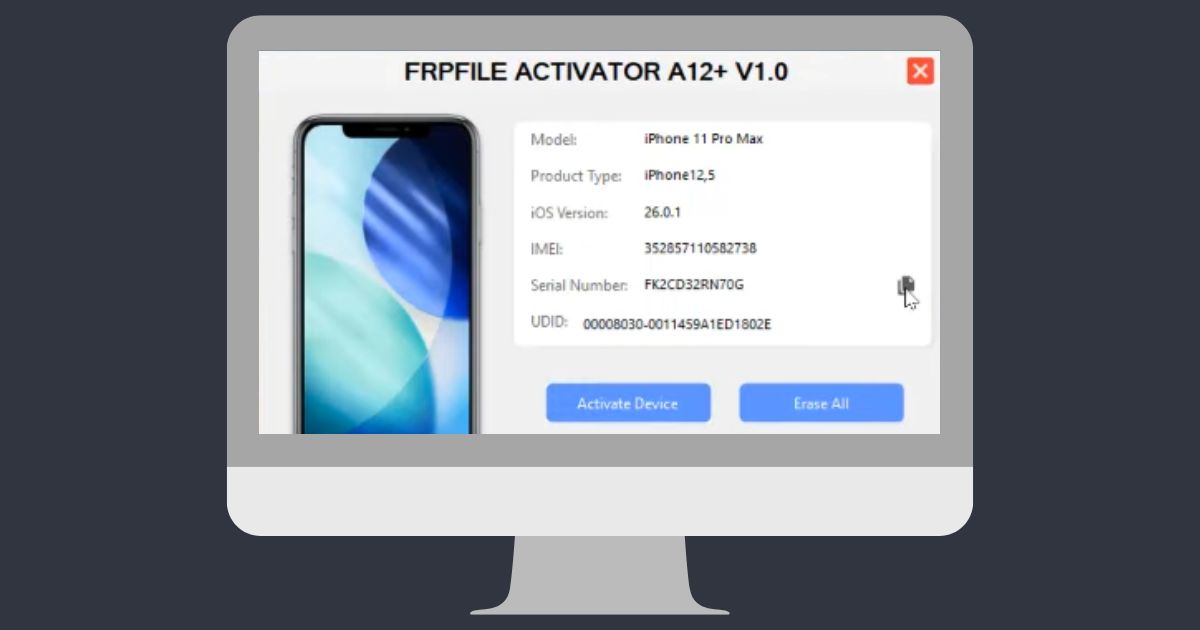FRPFILE ACTIVATOR A12+