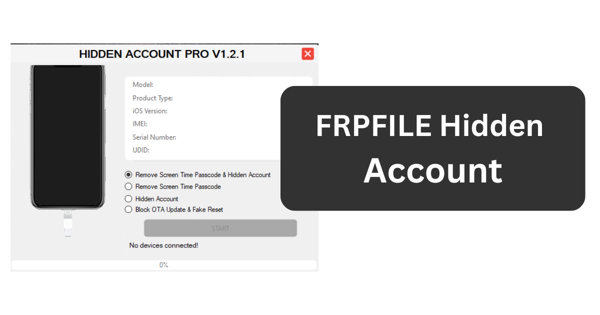 FRPFILE Hidden Account V1.2.1